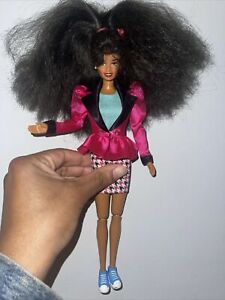 New Listingvintage african american barbie christie Dressed