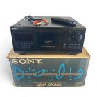 New ListingSony Compact Disc Player CDP-CX255 Mega Storage 200 CD Changer w/ Remote - VIDEO