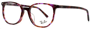 RAY BAN RB5397F Elliot 8175 Violet Havana Womens Round Eyeglasses 52-19-145