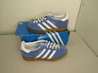 Adidas Womens Gazelle Indoor Sneakers Casual Suede Lace-Up Low-Rise Blue Size 5