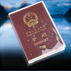 Transparent Passport Cover Waterproof Document Bags Passport Protective SleeH4