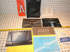 Volvo 1993 940 Owners's OEM 1 set of 8 Manuals / Papers Volvo Black OEM 1 Pouch