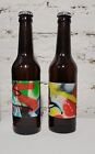 Martin Whatson -2 hand Paint Label Empty Beer Bootles  Limited Edition