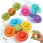 Toddler Bath Toys, 3 Pcs Silicone Suction Cup Spinner Toys, Baby Toys for 1+ ...