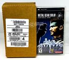 Factory Case of 4 (Sealed) - Metal Gear Solid Portable Ops Plus - PSP - New