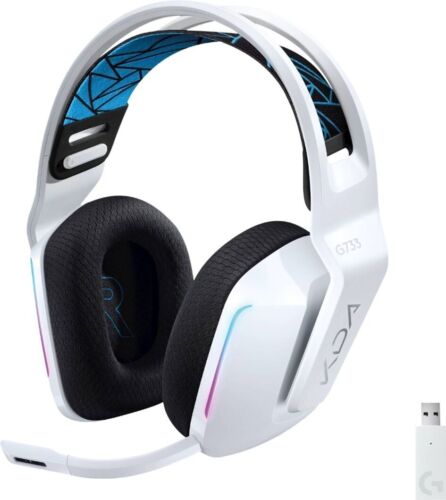 Logitech G G733 Lightspeed Wireless RGB Gaming Headset - White 981-000989