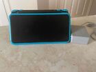 New Nintendo 2DS XL Black and Turquoise Console w/ Charger Tested