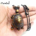 MENDEL Unisex Large Sea Turtle Pendant Necklace Men Jewelry Free Shipping