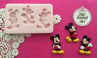 Three Mickey Mouse silicone mold fondant cake decorating APPROVED FOR FOOD