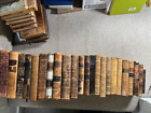 23x ANTIQUE BOOKS Leather Hardback Book Bundle - all 1800s STUNNING JOB LOT 30