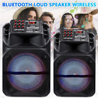 9000W Large Party Bluetooth Speaker Heavy Bass Stereo Sound Karaoke Machine +Mic