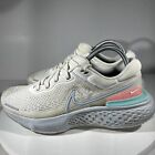 Nike ZoomX Invincible Run Flyknit Womens Running Shoes Size 9 Sneakers White Gym