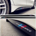 M Performance Carbon Fiber Sticker Side Skirt Decal for BMW 1 3 4 5 6 7 M3 M5 M6 (For: 2020 BMW X5)