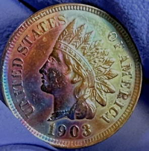 1903 Tonedd Indian Head penny
