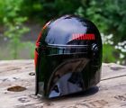 Star Red & Black Series The Mandalorian Black Wearable Helmet Collectible Armor