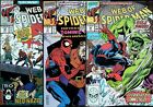 WEB Of Spider-Man Comic Book Lot Vol 1 1990 Issues 69, 71 & 72-Very Fine Range