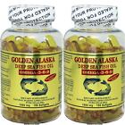 2 x Gold Vitamin Golden Alaska Deep Sea Fish Oil Omega 3 6 9 1000 mg 100 SG