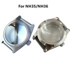 39mm Sapphire Glass Case Fit For NH35 NH36 Watch Movement 50M Water Resistance .
