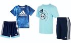 New Adidas Baby Boys Print Shirt and Shorts Set Choose Size & Color MSRP $32