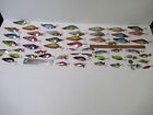 50+ Salmon Trout Walleye Bass Pike Trolling Spoons Spinners Fishing Lures Lot