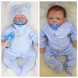 New ListingLifelike Reborn Baby Dolls Vinyl Silicone Soft Look Real Boy Doll Newborn Gift