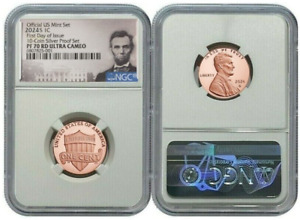 Presale 2024 S Lincoln Cent 1C NGC PF 70RD First Day Of Issue Ultra Cameo