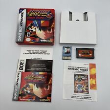 Mega Man Battle Network 4 Red Sun CIB Complete Nintendo Game Boy Advance
