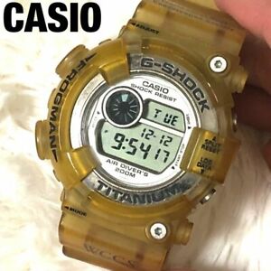 CASIO G-SHOCK FROGMAN DW-8201WC Digital Men Watch Wristwatch Yellow