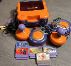 Vtech V Smile TV Learning System Console Bundle 5 Games 2 Controllers For Repair