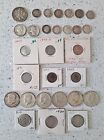 Estate Find Mixed Coin Lot Most silver-Half's, Dimes Quarters, Nickels  (H11)