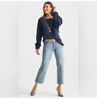 Cabi palm beach crop button fly jeans 6282 size 10. NWT
