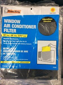 Universal Foam Air Conditioner Filter Washable Reusable Cut to Fit 15x24