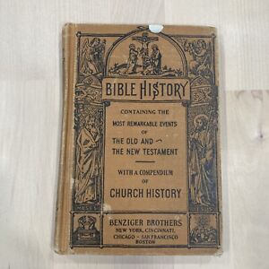 New ListingBible History: Containing the Most Remarkable Events of Old & New Testament 1936