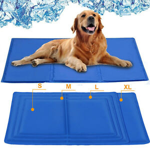 Large Pet Dog Cooling Mats Self Cool Gel Mat For Dogs Cat Summer Heat Relief Pad