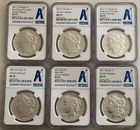 2021 6-pc Morgan & Peace Silver Dollar Set NGC MS70 Advance Releases