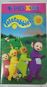 Teletubbies  Dance With The Teletubbies VHS 1998 Tested Very Good Condition