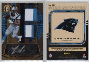 2021 Gold Standard Jersey Double Prime /49 Terrace Marshall Jr Rookie Auto RC