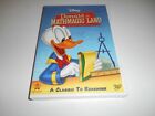 New Walt Disney DONALD IN MATHMAGIC LAND Educational Classic Movie DVD VAULT OOP