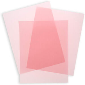 50-Sheets Blush Pink Vellum Paper for Card Making, Invitations, Scrapbook