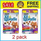 Purina Kit & Kaboodle Origina Dry Cat Food, 30 lb Bag, 2 pack