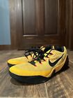Nike Kobe 9 IX EM Low Bruce Lee 646701-700 Yellow Sneaker Shoes Sz Mens 11