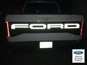 Ford Raptor Svt F150 Reflective Tailgate Letters Vinyl Stickers Decal 2017 Rear