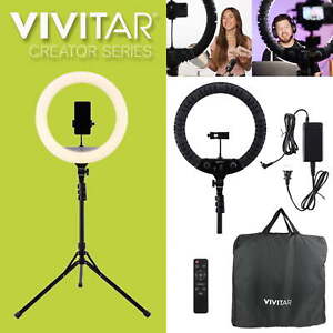 63-Inch Tripod Stand, with Phone Stan 18-In LED Ring Light