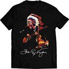 Stevie Ray Vaughan Guitar T-Shirt Black Cotton All Size S to 3XL Shirt For Fans