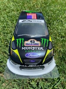 Monster Energy PVC Pre-Painted Body Shell For 1:10 RC OnRoad Cars