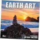 Earth Art 2024 Hangable Monthly Wall Calendar | 12