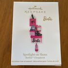 Hallmark Keepsake Ornament Barbie Spotlight on Shoes 2011 Shoe Boxes Pink