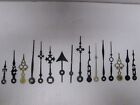 Lot of 16 Antique Assorted Clock Hands~Ornate~Parts~Repair~Steam Punk~NOS