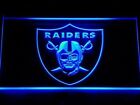 Oakland Raiders LED Neon Sign logo Crest Light NFL Football