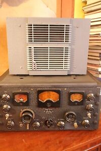 Hallicrafter SX-28A Vintage Ham Radio Receiver Short Wave Tube WWII